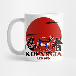 Kid Ninja Red Sun - Anime Manga Mug